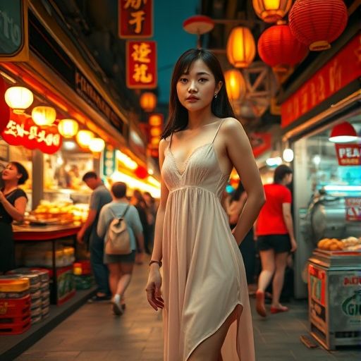 广州西关小吃街实拍
