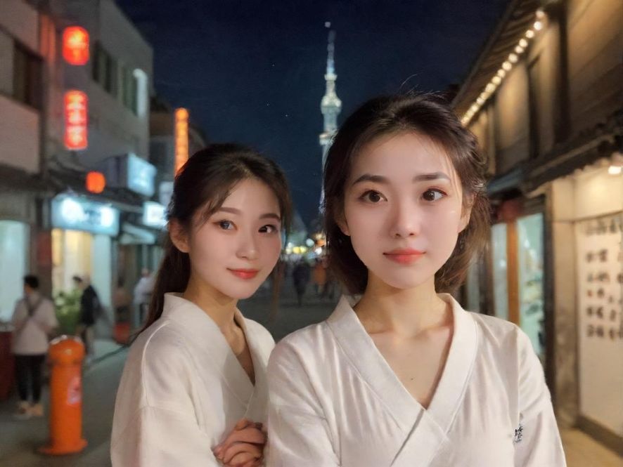 都市小巷尽头 隐秘的门，透出温暖灯光