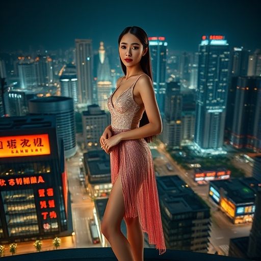 深圳高端桑拿会所夜景