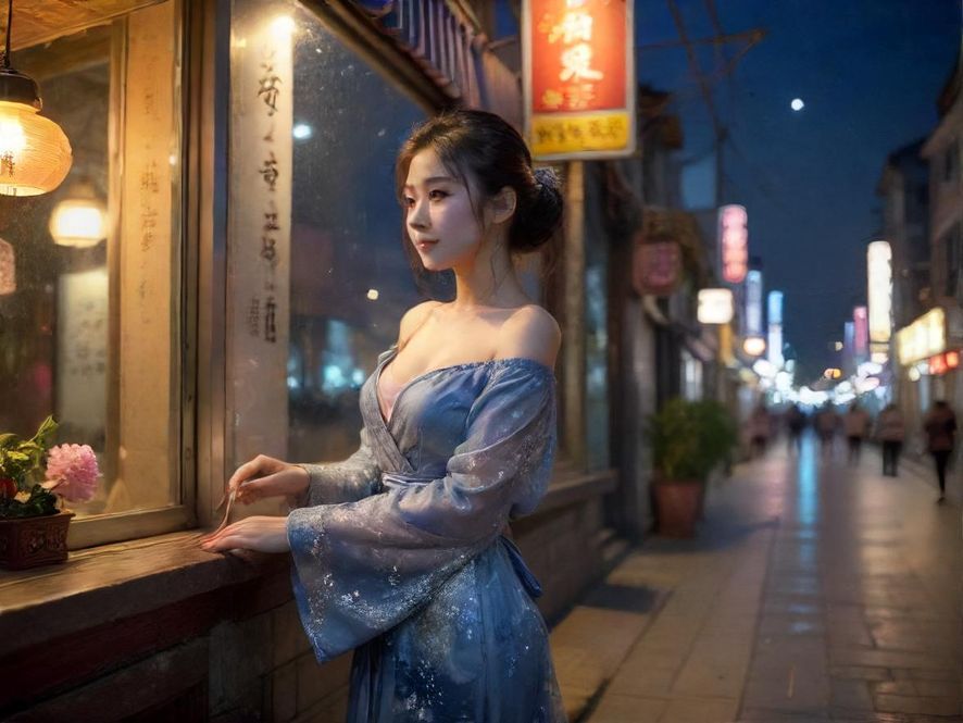 时尚夜店的动感氛围