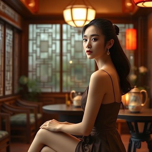 上海品茶会所内景