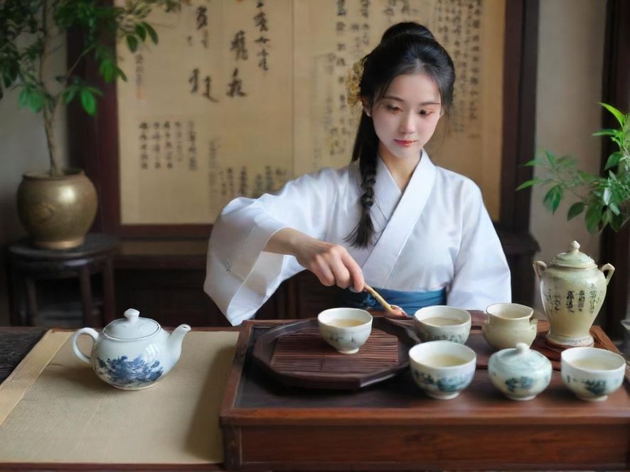 广州白云品茶工作室雅致环境实景