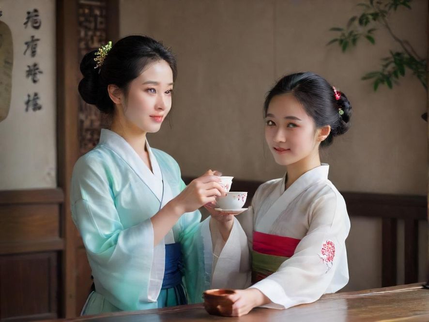 广州一家隐藏的私密茶社，环境清幽，充满禅意，透露出高级桑拿会所的氛围。