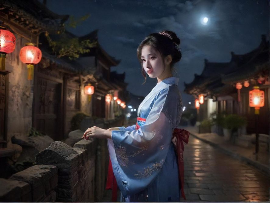 广州夜生活霓虹灯下的都市魅力