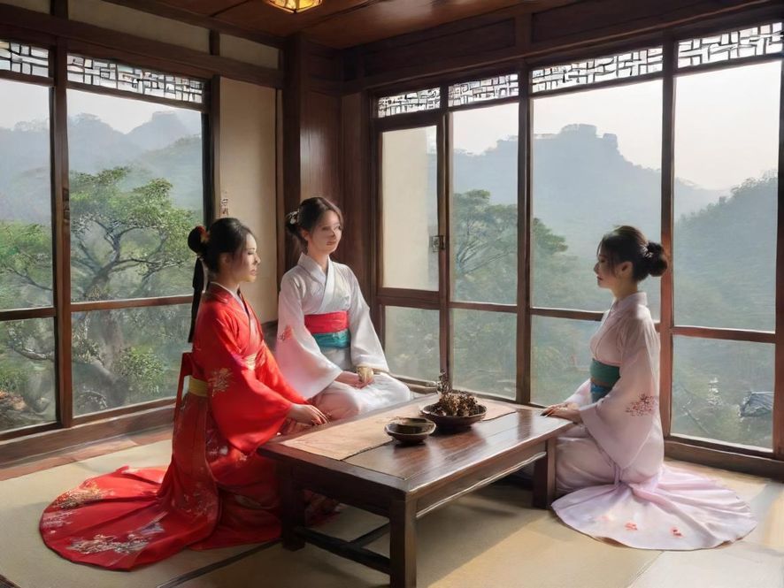 熟女凤楼会所室内场景