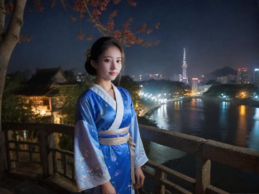 深圳夜场俯瞰