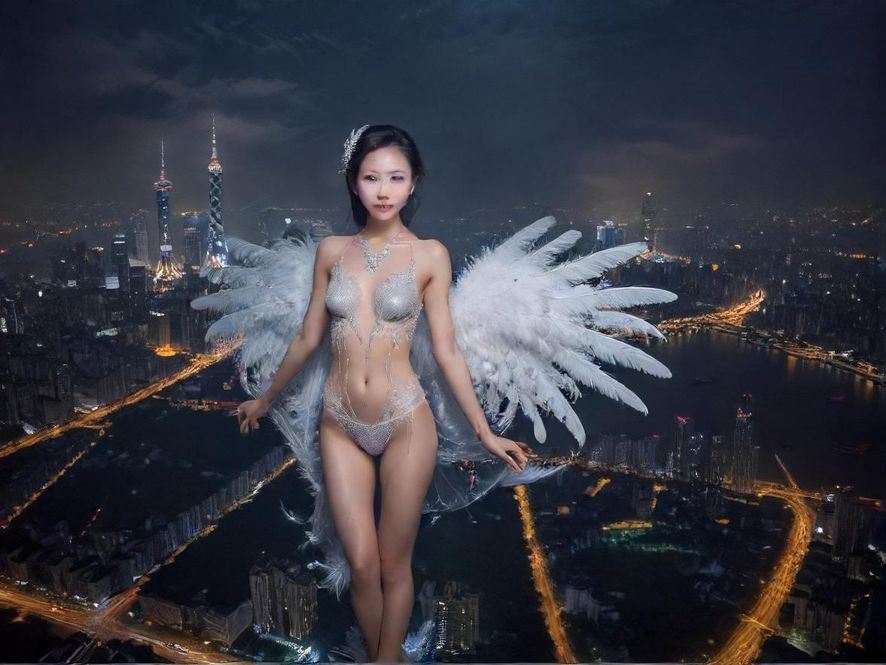 广州白云区夜景