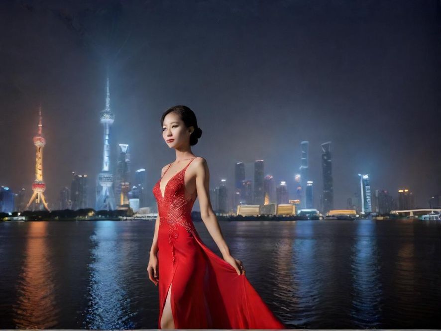 广佛绚烂夜景