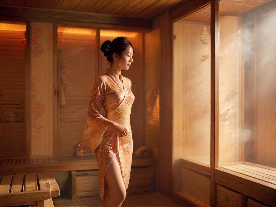佛山桑拿房内部景象