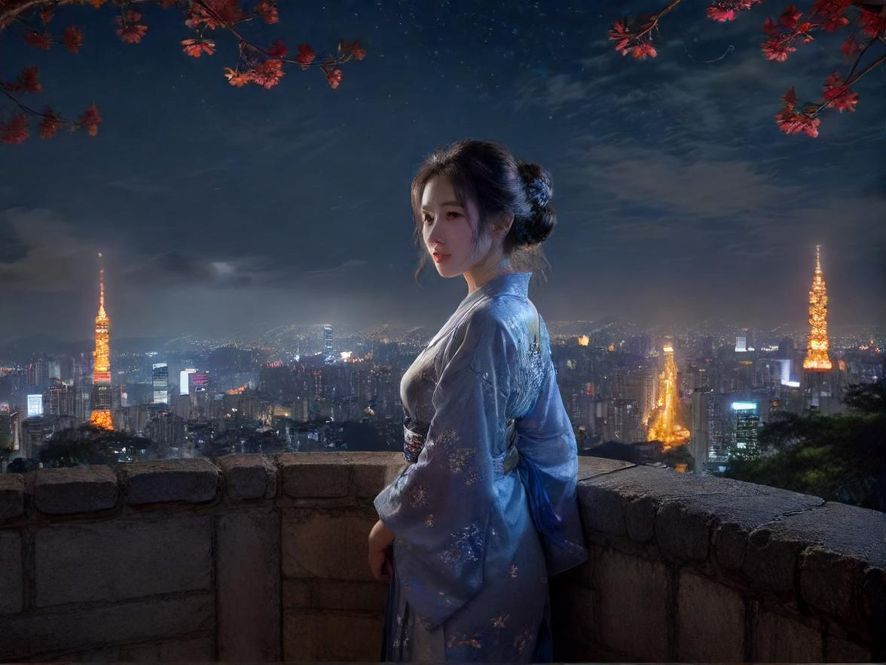 广州夜色下的休闲会所