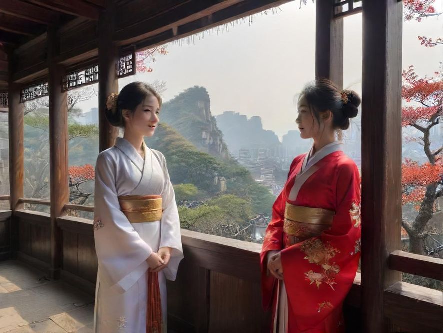 广州高端私人会所的雅致大堂，全景视角展现其奢华内景