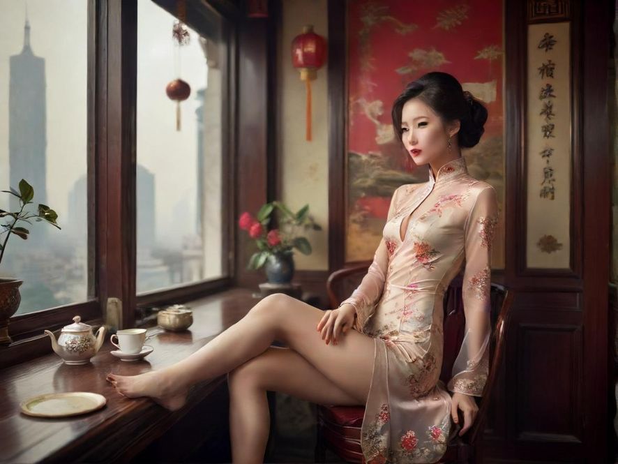 广佛高端茶社私密包厢实景图