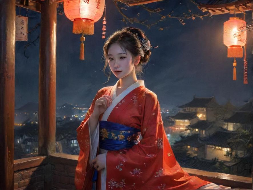 在繁华的城市夜景中，一只手拿着手机，屏幕上显示着地图和导航符号，暗示着寻找特定地点的过程。