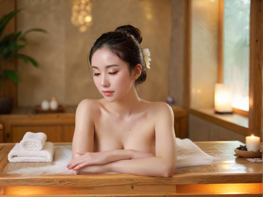 广州现代SPA会所休息大厅