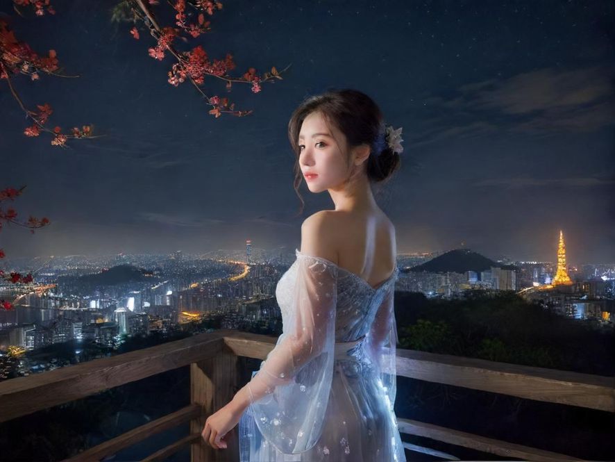 罗湖夜场会所夜景外观