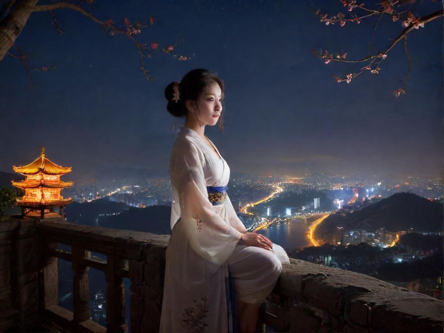 广州桑拿会所夜景氛围