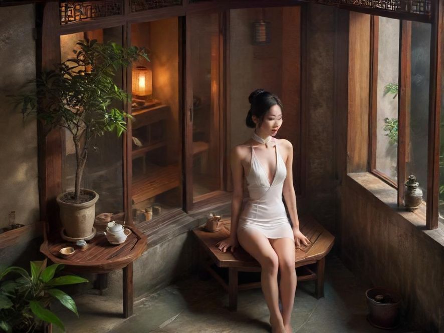 广州高端公寓夜场环境图