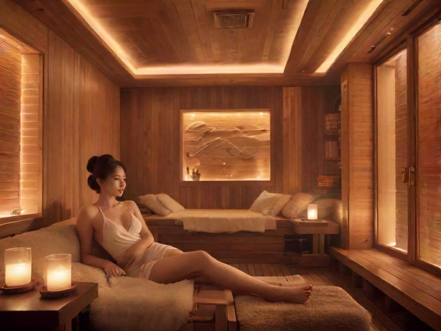 广州桑拿会所内部装修 豪华舒适 夜场环境