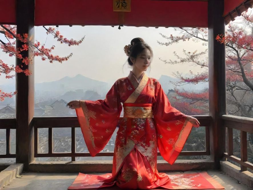 在高端会所的雅致内景中,一位身着优雅制服的服务人员,面带微笑,眼神专注,与顾客进行细致入微的互动。