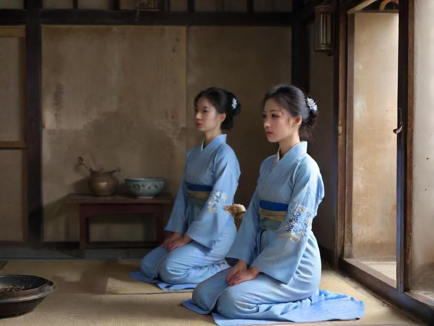 一位女士在电脑前专注地浏览网页