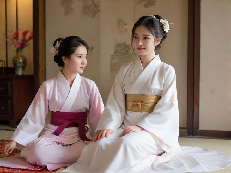 一位面带温柔微笑的成熟女性,在温馨的公寓灯光下,她的眼神充满理解和包容。