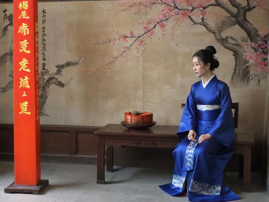 一个宽敞而宁静的休息区，采用现代中式风格设计，舒适的沙发和茶几错落有致，营造出温馨放松的氛围。